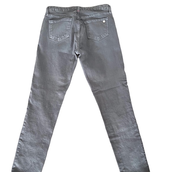 Kate Spade Broome Street Gray Skinny Jeans Size 28. - Picture 6 of 6